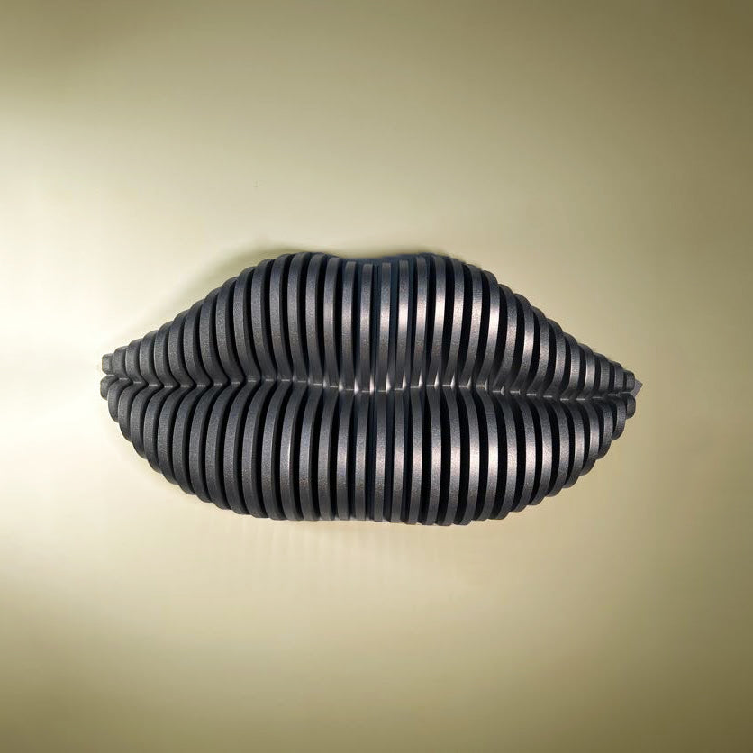 3D  lip Parametric, Parametric 3D Wall Decor  3D Wall Art.
